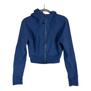 lululemon athletica Navy Blue Full-Zip Hoodie